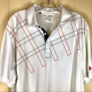 Men’s Under Armor Heat Gear Polo Shirt Size XL